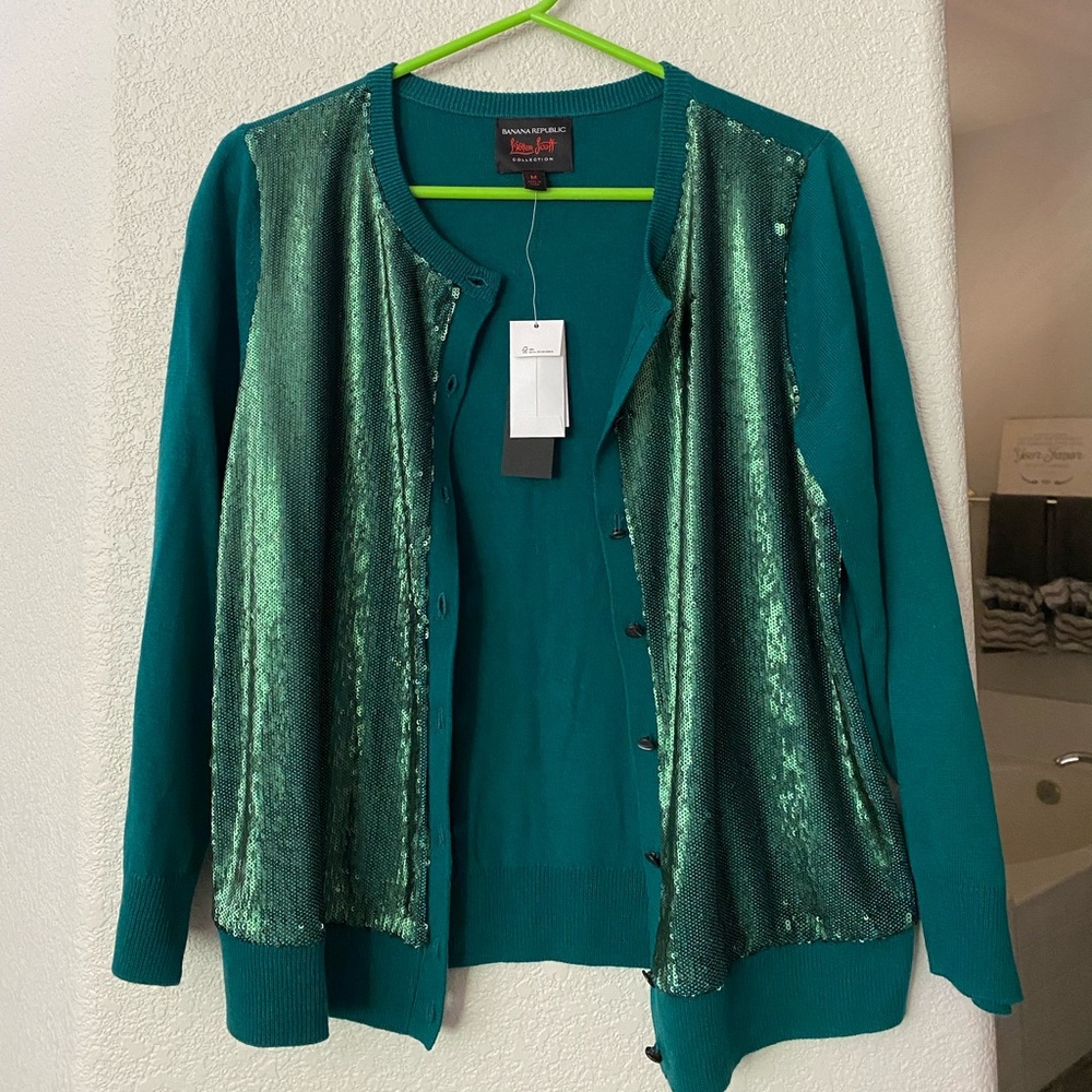 Green sweater